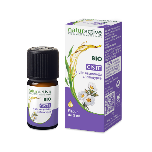 NATURACTIVE HUILE ESSENTIELLE Ciste BIO - 5ml