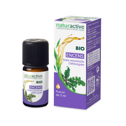 NATURACTIVE HUILE ESSENTIELLE Encens Bio - 5ml