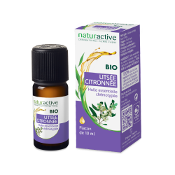 NATURACTIVE HUILE ESSENTIELLE Litsée Citronnée BIO - 10 ml