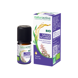 NATURACTIVE HUILE ESSENTIELLE Sauge Sclarée BIO - 5 ml