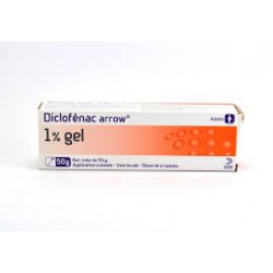 DICLOFENAC ARROW GENERIQUES 1 %, gel, boîte de 1 tube de 50 g