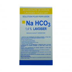 BICARBONATE SODIUM LAVOISIER 1,4 % Perfusion boîte de 1 flacon