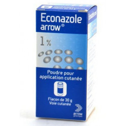 ECONAZOLE ARROW 1 %, poudre...