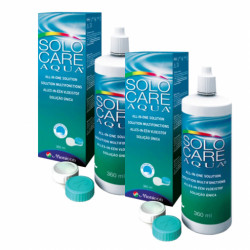 SOLO-CARE AQUA Solution pour lentilles souples multifonction