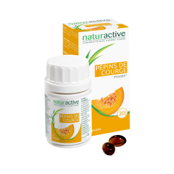 NATURACTIVE Huile De Pépins De Courge - 60 Capsules