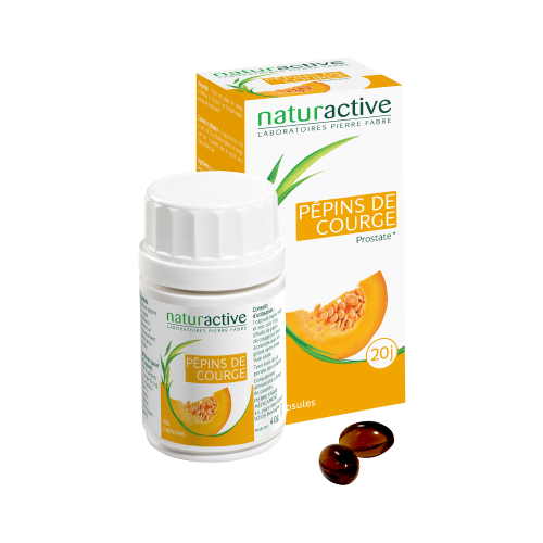 NATURACTIVE Huile De Pépins De Courge - 60 Capsules