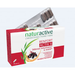 NATURACTIVE ACTIV 4 Renfort Défenses Immunitaires - 28 Gélules