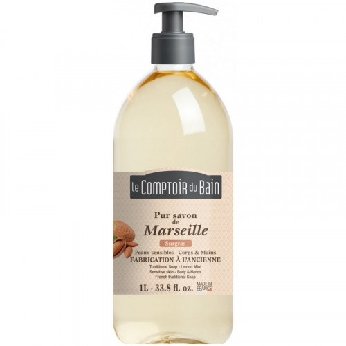 LE COMPTOIR DU BAIN Savon Traditionnel De Marseille Surgras - 1L