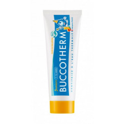 BUCCOTHERM DENTIFRICE Junior Enfant 7-12 Ans Ice Tea Pêche BIO