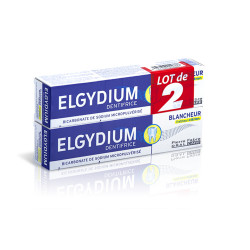 ELGYDIUM DENTIFRICE BLANCHEUR Gel Citron Lot de 2 X 75ml