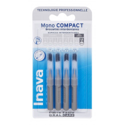 INAVA BROSSETTE MONO COMPACT GRIS 2.6mm - 4 Brossettes