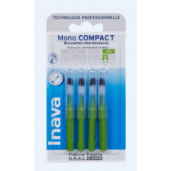 INAVA BROSSETTE MONO COMPACT VERT 2.2 mm - 6 Brossettes