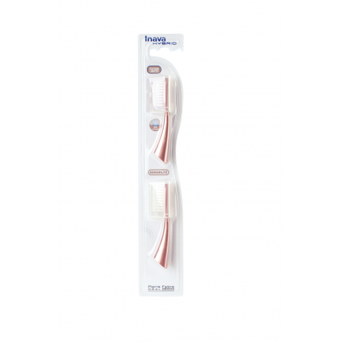 INAVA HYBRID BROSSETTES Pink - 2 Refills