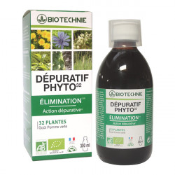 BIOTECHNIE DEPURATIF PHYTO 32 Élimination - 300ML