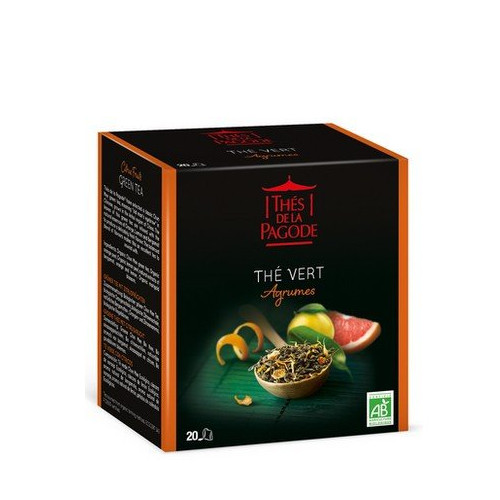 THE PAGODE GREEN CITRUS TEA - 20 Sachets