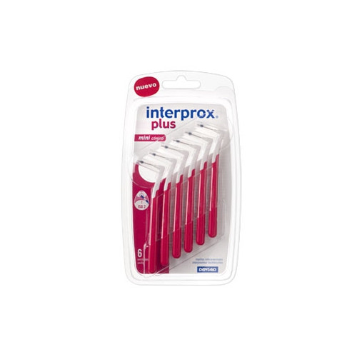 INTERPROX Plus MINI CONIQUE 1.0 ISO 2 Rouge - 6 Brossettes