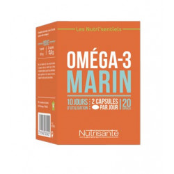 NUTRISENTIELS Omega 3 Marin - 20 Capsules