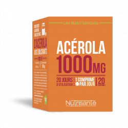 NUTRI'SENTIEL ACEROLA BIO CPR 20