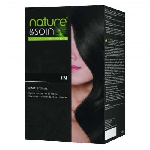 SANTE VERTE NATURE & SOIN COLORATION VÉGÉTALE Noir Intense 1N