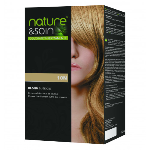 SANTE VERTE NATURE & SOIN PERMANENT COLOR Swedish Blonde 10N