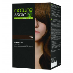 SANTE VERTE NATURE & SOIN COLORATION PERMANENTE Blond Doré 7G