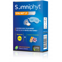 SANTE VERTE SOMNIPHYT TOTAL NUIT LP Mélatonine 1,9Mg - 15