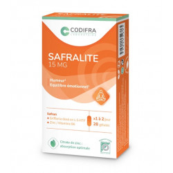 CODIFRA SAFRALITE 15MG - 28 Gélules