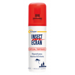 INSECT ECRAN SPECIAL TROPIQUES Répulsif Moustiques - 75ml