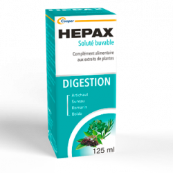 HEPAX SOLUTE BUVABLE Digestion 125ml