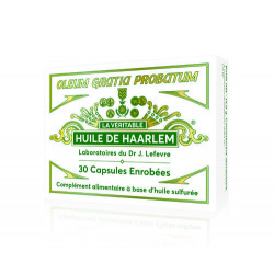 HUILE DE HAARLEM - 30 Capsules Enrobées