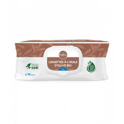 GIFRER LINGETTE BÉBÉ à l'Huile d'Olive Bio - 70 Lingettes