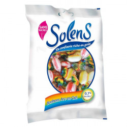 SOLENS BONBONS Rainbow Sugar Free - 100g