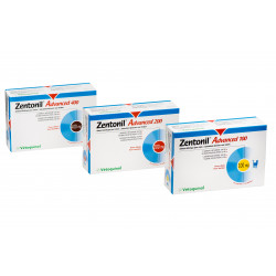 VETOQUINOL ZENTONIL ADVANCED 200MG - 30 Comprimés