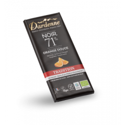 DARDENNE DARK CHOCOLATE BAR 71% SWEET ORANGE - 70G