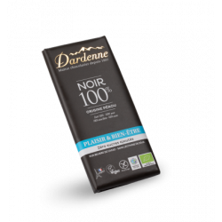 DARDENNE 100% DARK CHOCOLATE BAR - 70G