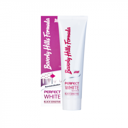 BEVERLY HILLS PERFECT WHITE BLACK SENSITIVE Dentifrice