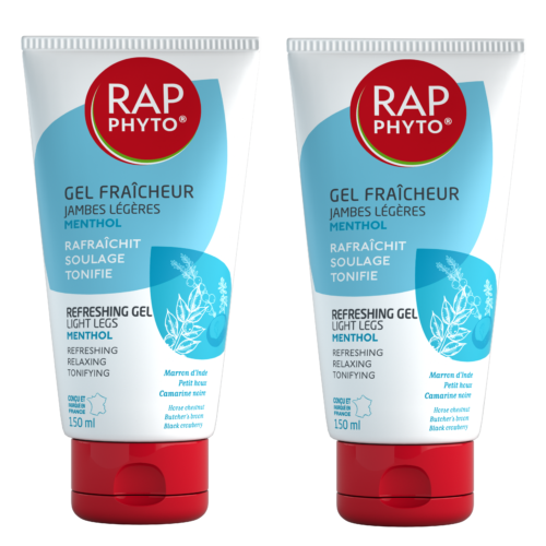 RAP PHYTO GEL FRAÎCHEUR Jambes Légères - Lot de 2x150ml