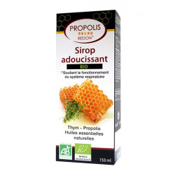 REDON PROPOLIS Sirop Adoucissant Bio Avec Sucre 150ml