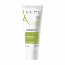 A-DERMA BIOLOGY Crème Légère Hydratante Bio - 40ml