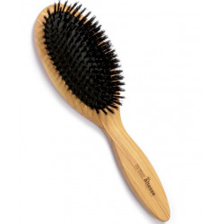 ALTESSE Brosse à Cheveux Pneumatique Bois Poils de Sanglier