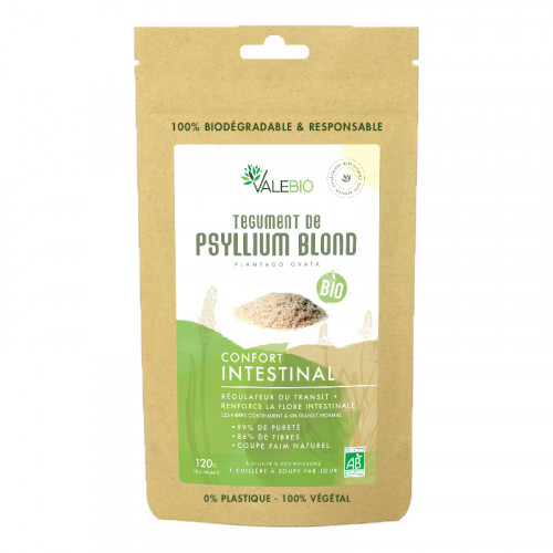 VALEBIO Organic Psyllium - 120g