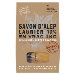 TADE Savon d'Alep 12% Laurier Vrac - 1kg