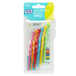 TEPE BROSSETTES INTERDENTAIRES ANGLE 0,7mm ISO 4 - 6 Brossettes