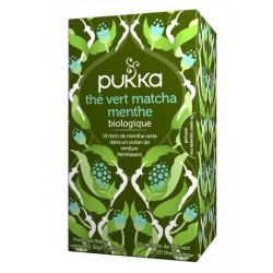 PUKKA Thé Vert Matcha menthe - 20 Sachets