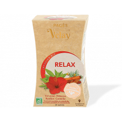 HERBORISTE DU VELAY INFUSION BIO RELAX Verveine Hibiscus