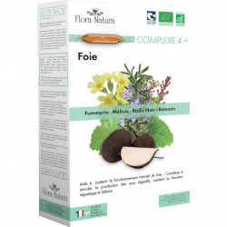 SCIENTIA NATURA Complexe 4+ Foie - 20 ampoules