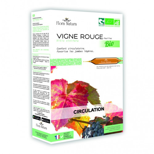 SCIENTIA NATURA Vigne Rouge - 20 ampoules