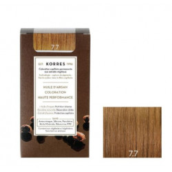 KORRES COLORATION PERMANENTE 7.7 Blond Marron - 75ml