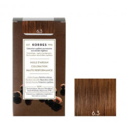 KORRES COLORATION PERMANENTE 6.3 Blond Foncé Doré - 75ml