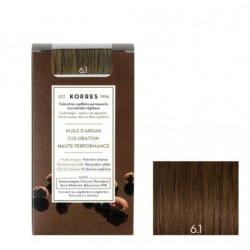 KORRES COLORATION PERMANENTE 6.1 Blond Foncé Cendré - 75ml